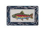 Mijölnir Alfombrilla de baño Pescado Multicolor
